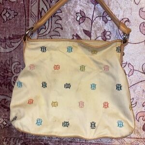 Tommy Hilfiger Multicolor Monogram Shoulder Bag